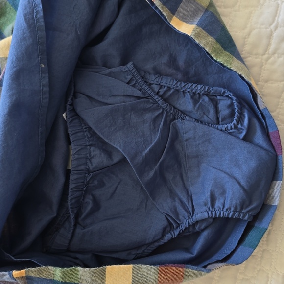 Baby Gap plaid flannel dress with matching bloomers - Picture 5 of 5